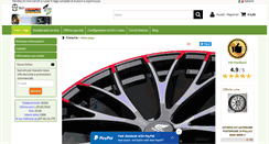 Desktop Screenshot of pneucarwheels.it